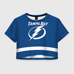 Футболка 3D укороченная женская Tampa Bay: Vasilevskiy, цвет: 3D-принт