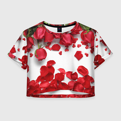 Женский топ Сильные чуства / 3D-принт – фото 1