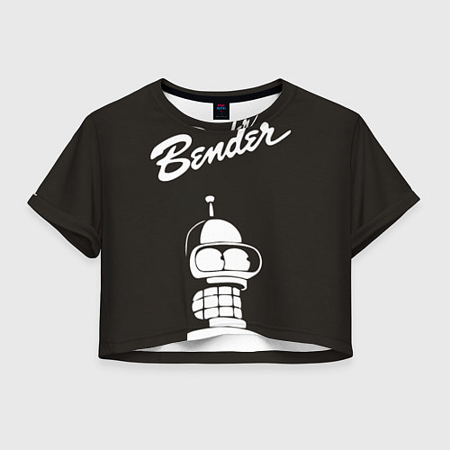 Женский топ Bender Retro / 3D-принт – фото 1