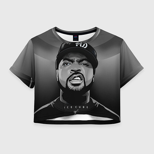 Женский топ Ice Cube: Gangsta / 3D-принт – фото 1