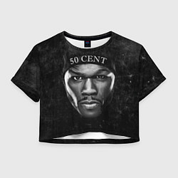 Женский топ 50 cent: black style