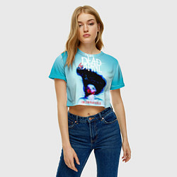 Футболка 3D укороченная женская Dead by April: Incomparable, цвет: 3D-принт — фото 2