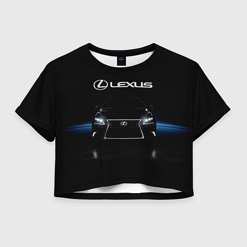 Женский топ Lexus / 3D-принт – фото 1