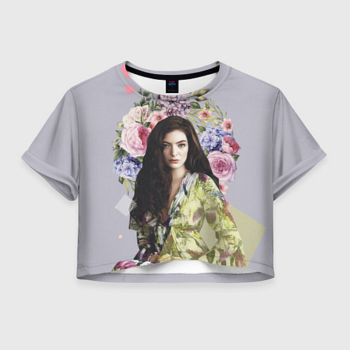 Женский топ Lorde Floral / 3D-принт – фото 1