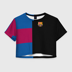 Женский топ Barcelona FC: Black style