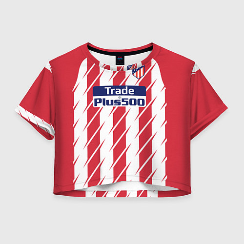 Женский топ Atletico Madrid FC: Grizman Home 17/18 / 3D-принт – фото 1