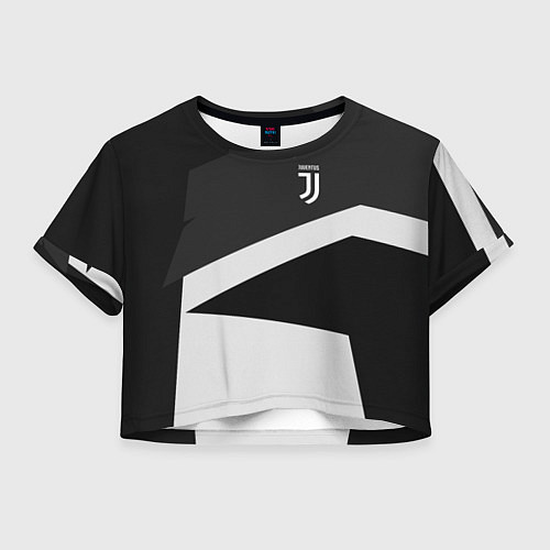 Женский топ FC Juventus: Sport Geometry / 3D-принт – фото 1