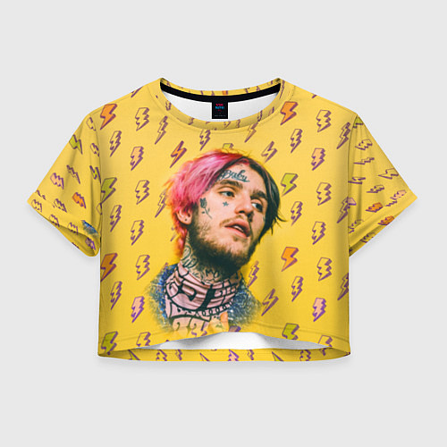 Женский топ Thunder Lil Peep / 3D-принт – фото 1