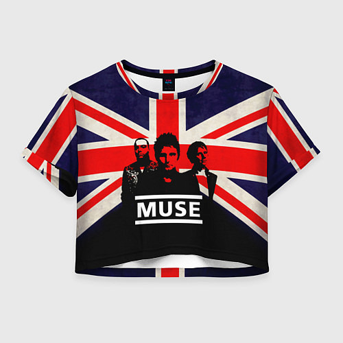 Женский топ Muse UK / 3D-принт – фото 1