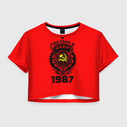 Женский топ Сделано в СССР 1987