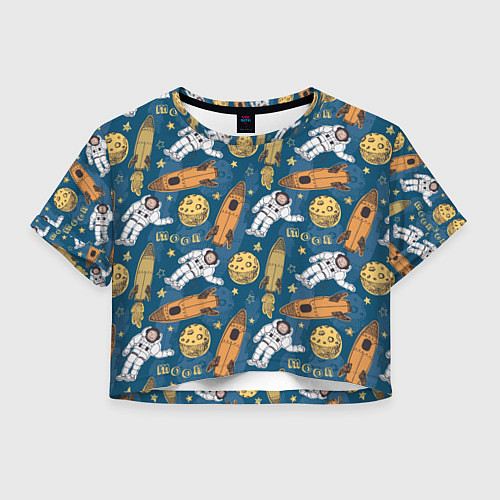 Женский топ Лунатик / 3D-принт – фото 1