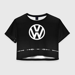 Женский топ Volkswagen: Black Abstract