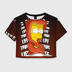 Женский топ Bart: Thug Life