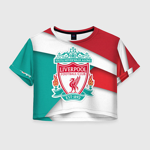 Женский топ FC Liverpool / 3D-принт – фото 1