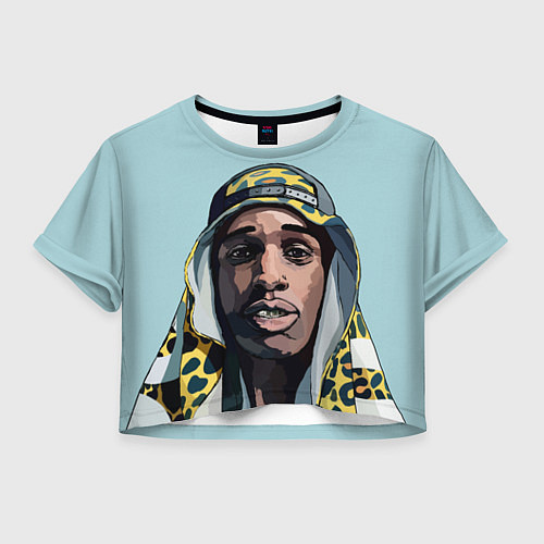 Женский топ ASAP Rocky: Far East / 3D-принт – фото 1