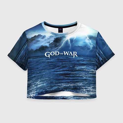 Женский топ God of War: Sea ​​rage / 3D-принт – фото 1
