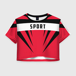Женский топ Sport: Red Style