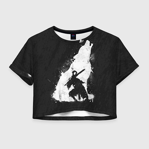 Женский топ Dark Souls: Howling Wolf / 3D-принт – фото 1