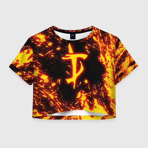 Женский топ DOOM: The Crucible / 3D-принт – фото 1