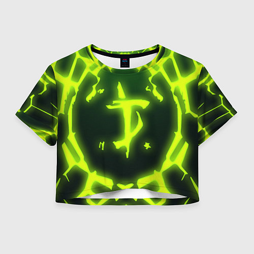 Женский топ DOOM Covered / 3D-принт – фото 1