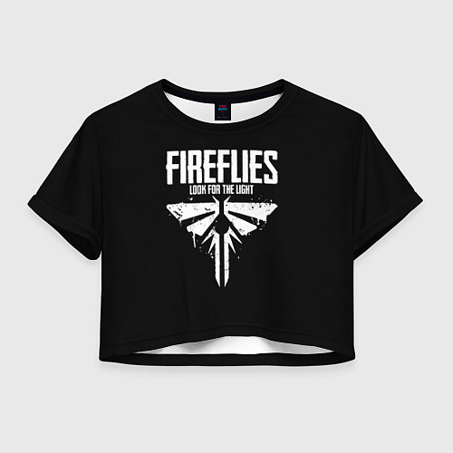 Женский топ Fireflies: White Logo / 3D-принт – фото 1