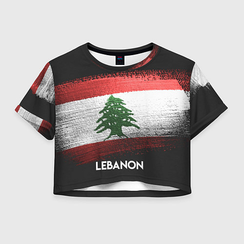 Женский топ Lebanon Style / 3D-принт – фото 1