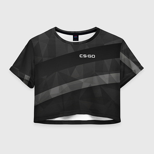 Женский топ CS:GO Graphite / 3D-принт – фото 1