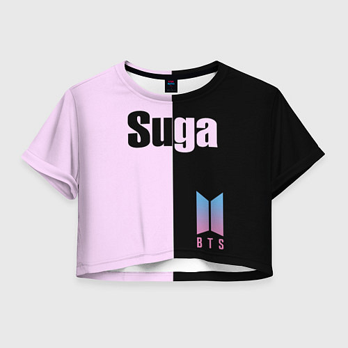 Женский топ BTS Suga / 3D-принт – фото 1