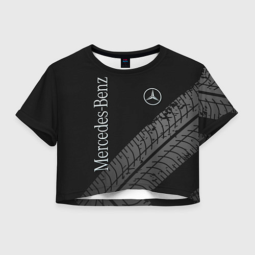 Женский топ Mercedes AMG: Street Style / 3D-принт – фото 1