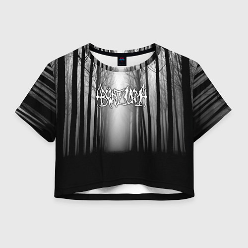 Женский топ Темный лес Burzum / 3D-принт – фото 1
