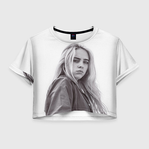 Женский топ BILLIE EILISH / 3D-принт – фото 1