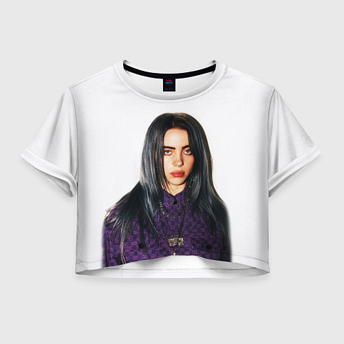 Женский топ BILLIE EILISH / 3D-принт – фото 1