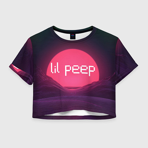 Женский топ Lil peepLogo / 3D-принт – фото 1