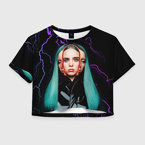 Женский топ BILLIE EILISH / 3D-принт – фото 1