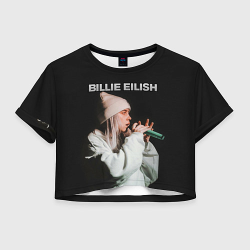 Женский топ BILLIE EILISH / 3D-принт – фото 1