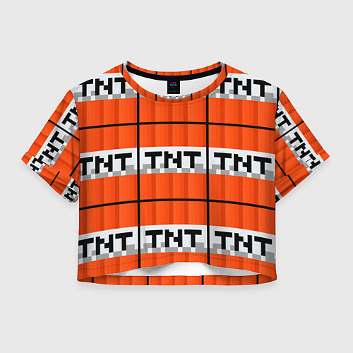 Женский топ Minecraft-Динамит / 3D-принт – фото 1