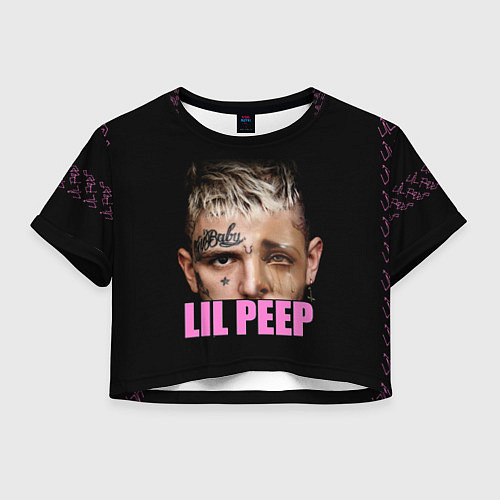 Женский топ Lil Peep / 3D-принт – фото 1