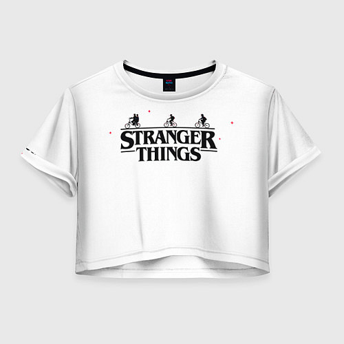 Женский топ STRANGER THINGS / 3D-принт – фото 1