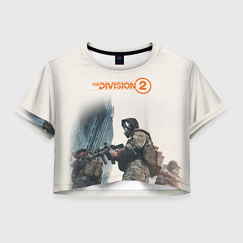 Женский топ The Division 2 Military / 3D-принт – фото 1