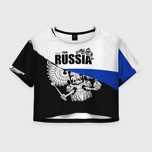 Женский топ Russia / 3D-принт – фото 1
