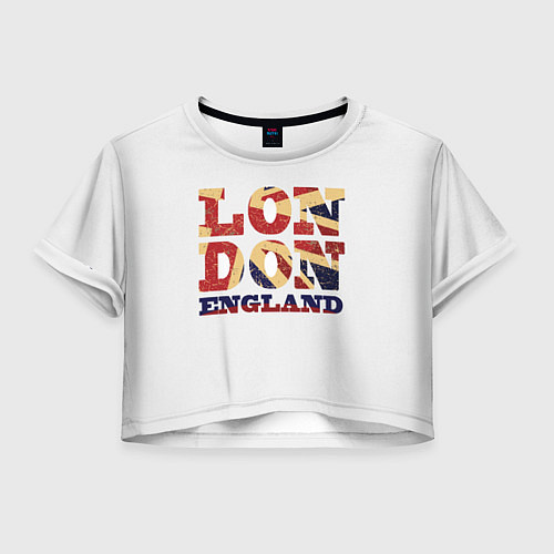 Женский топ London / 3D-принт – фото 1