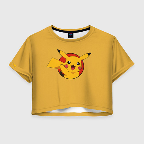 Женский топ Pikachu / 3D-принт – фото 1