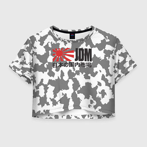 Женский топ JDM Style / 3D-принт – фото 1