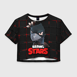 Женский топ Brawl Stars Crow Ворон