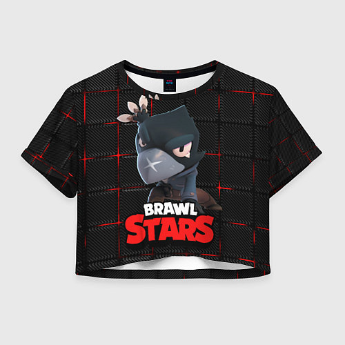 Женский топ Brawl Stars Crow Ворон / 3D-принт – фото 1