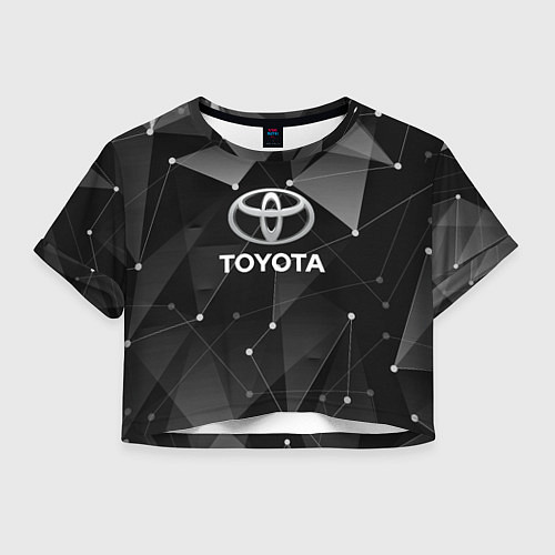 Женский топ TOYOTA / 3D-принт – фото 1