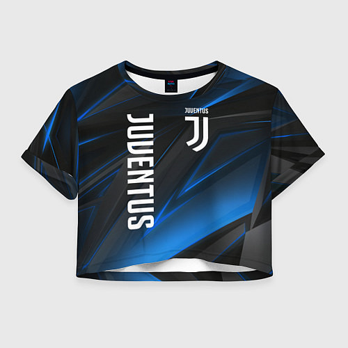 Женский топ JUVENTUS / 3D-принт – фото 1