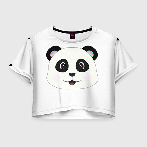 Женский топ Panda / 3D-принт – фото 1