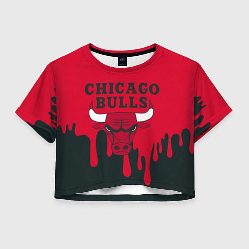 Женский топ Chicago Bulls / 3D-принт – фото 1