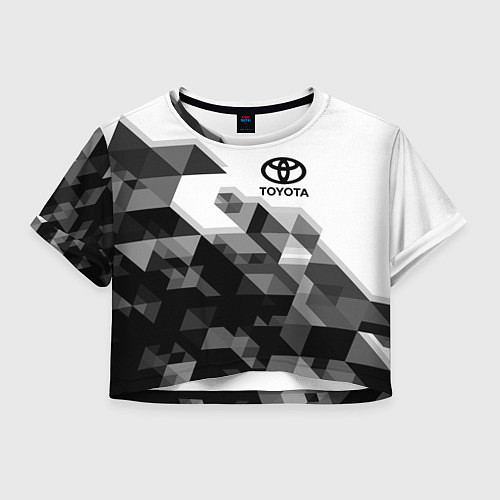 Женский топ TOYOTA / 3D-принт – фото 1